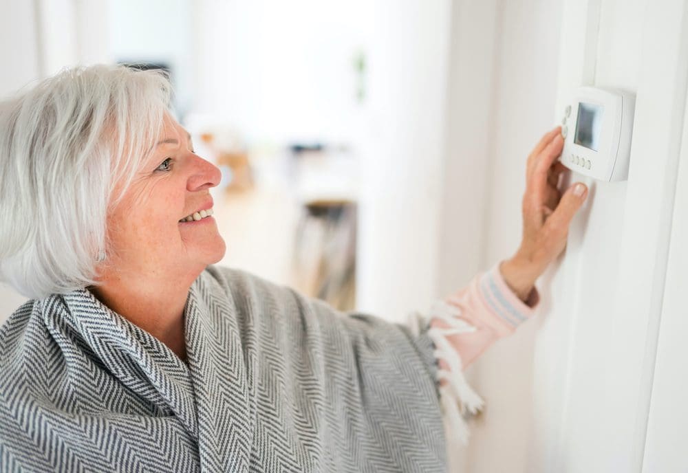 Talking Thermostat Vision Impaired Thermostat Installation