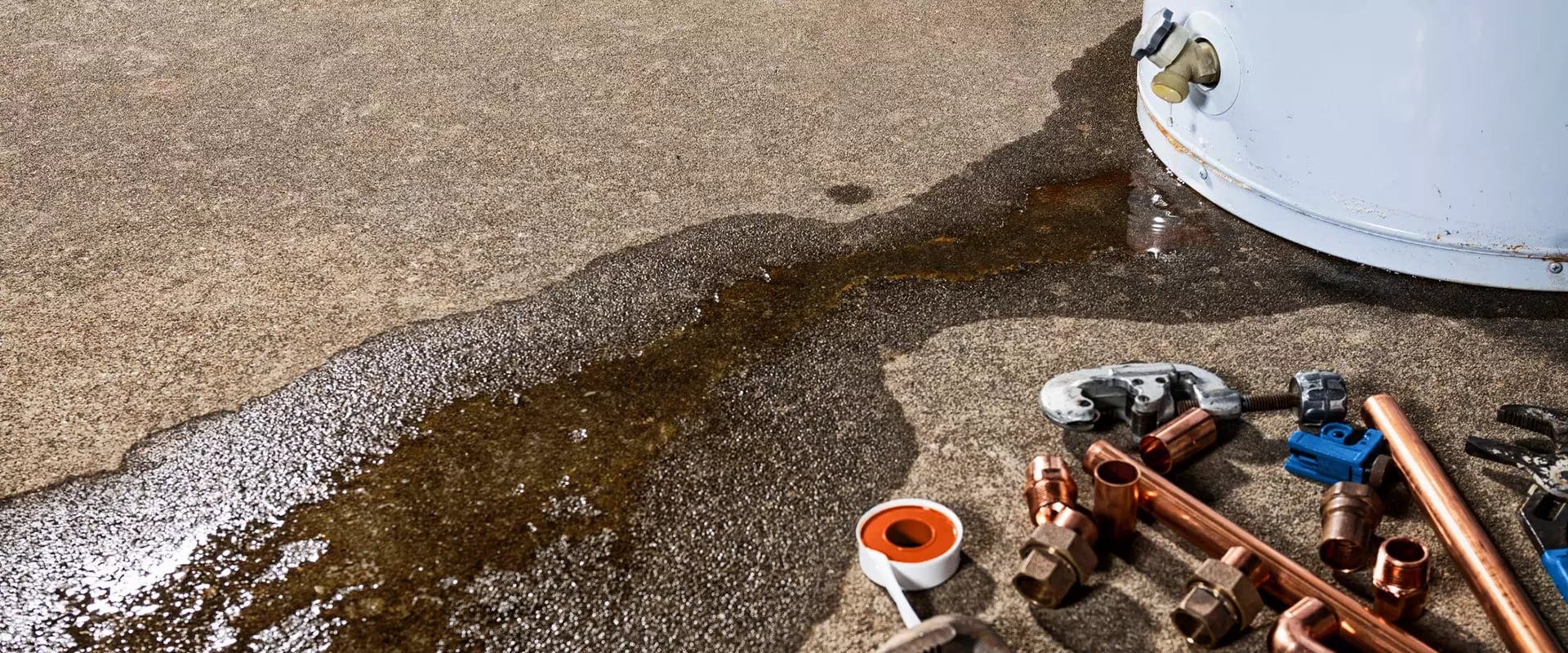 water heater leak repair