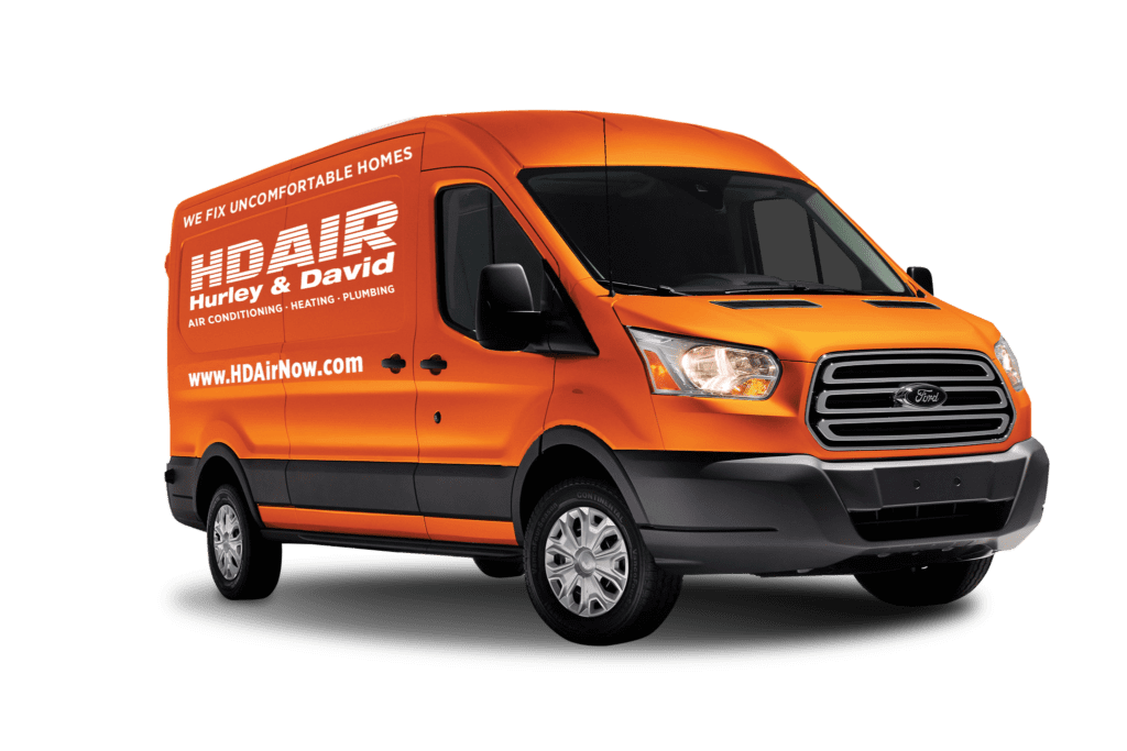 HD Air air conditioning heating and plumbing truck