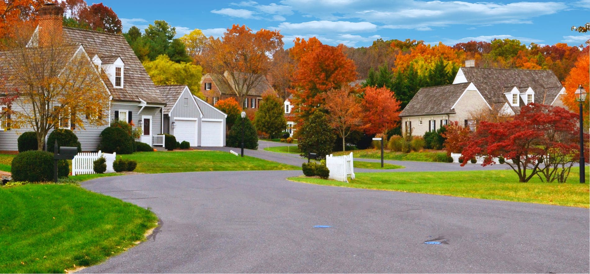 massachusetts houses during the fall