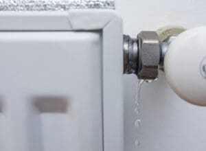 leaking hot water heater